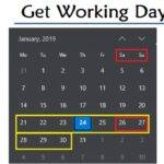 Get Working Days Using Python