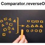 Java - Comparator.reverse() example.