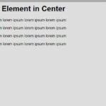 Make HTML body align center using CSS.