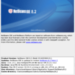 NetBeans about page.