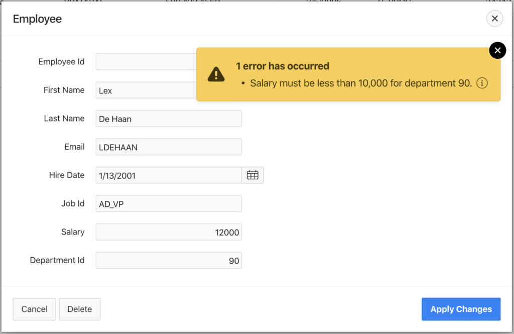 Custom error message example-1.
