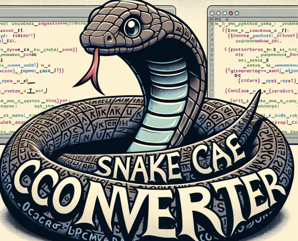 Snake case converter.
